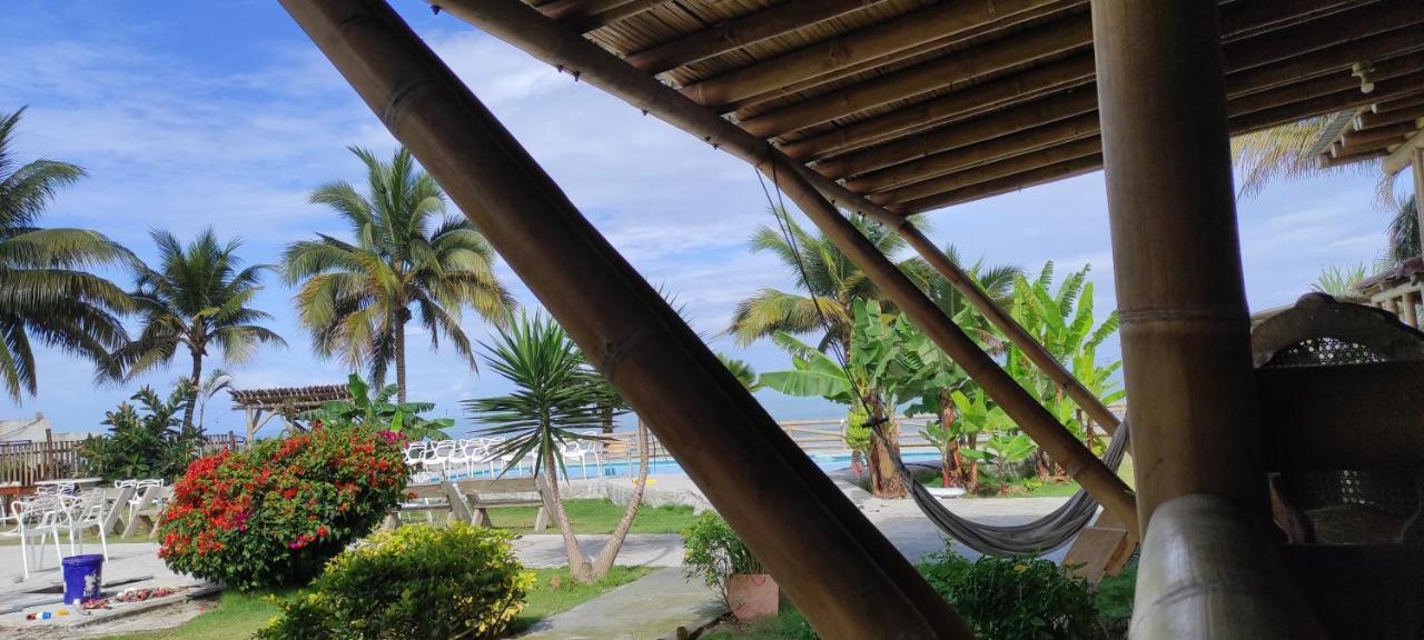 Caramba Hospedaje Hotel Tonsupa Bagian luar foto